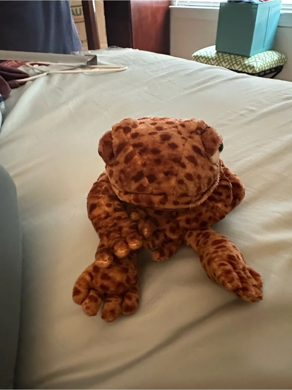 RETIRED Jellycat Toby The Toad Brown Frog Plush 13” RARE